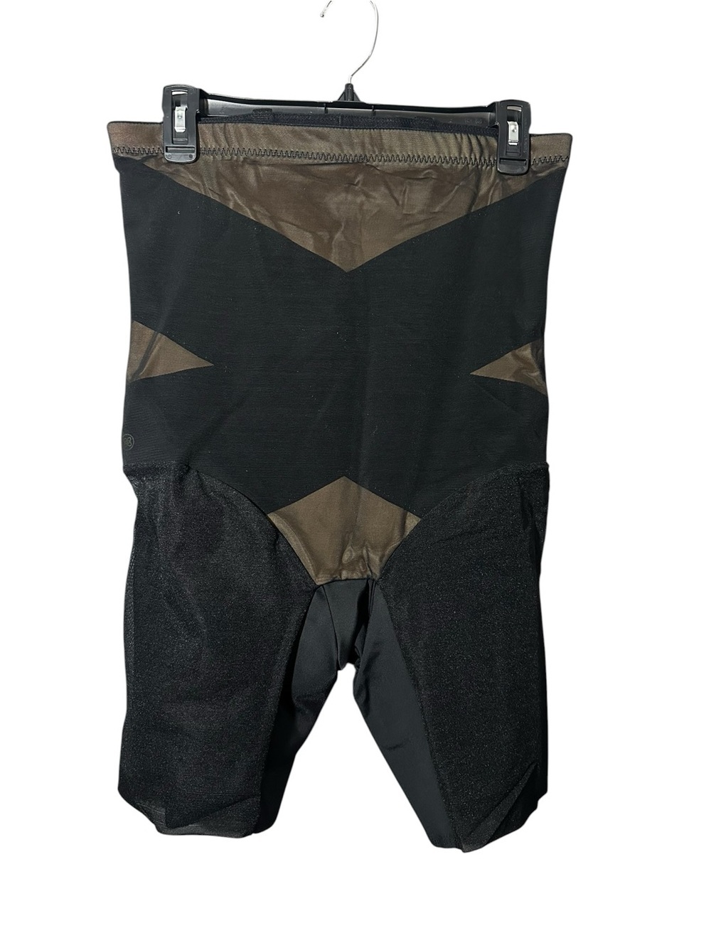 Honeylove SuperPower Mid-Thigh Shaper Shorts Black XL Firm Compression Shapewear